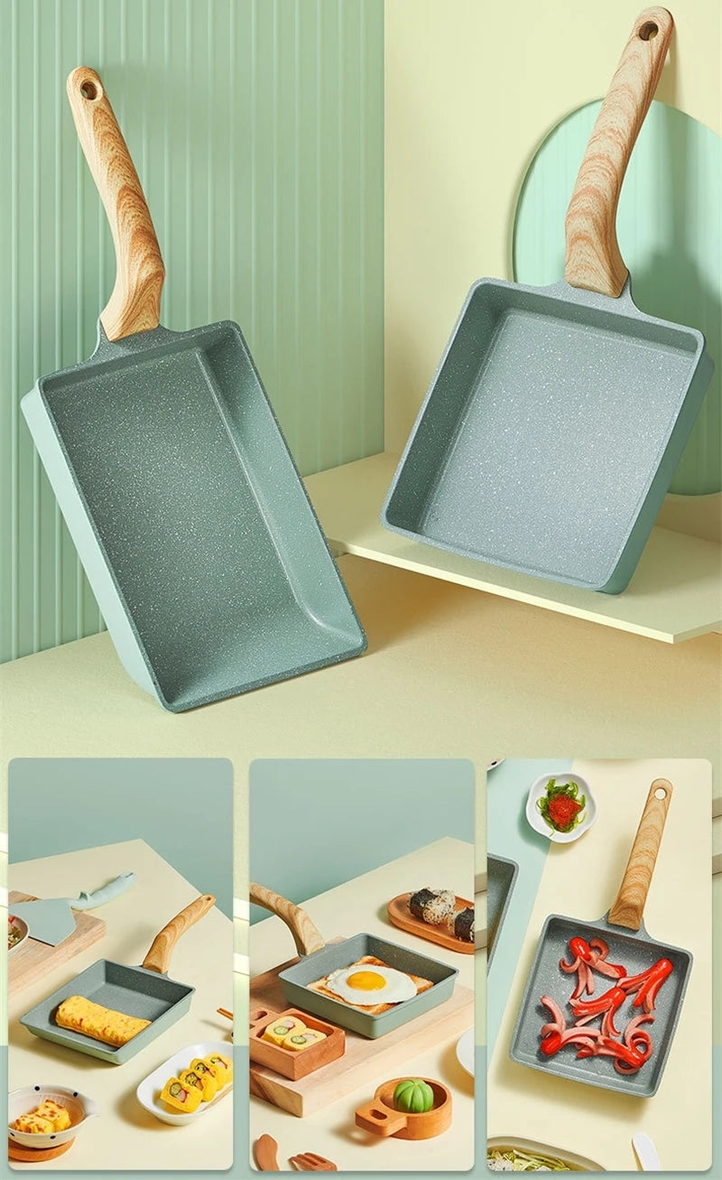 Eco-Friendly Non-Stick Aluminum Omelet & Pancake Pan – 1–2L