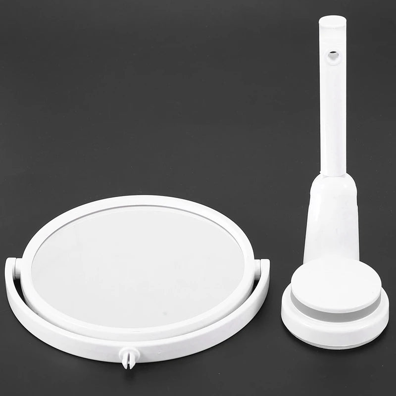 360-Degree Rotating HD Makeup and Shaving Mirror for Precision Grooming