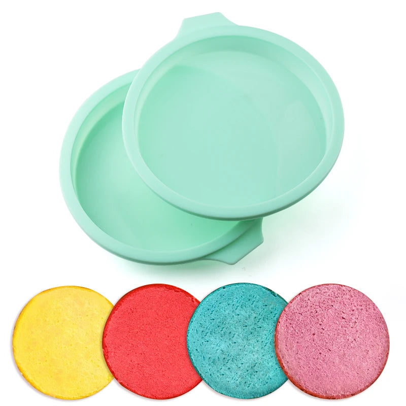 Eco-Friendly Silicone Round Cake Mold – Heat Resistant & Durable