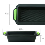 11 Inch Rectangular Silicone Cake Mold – DIY Baking Tool
