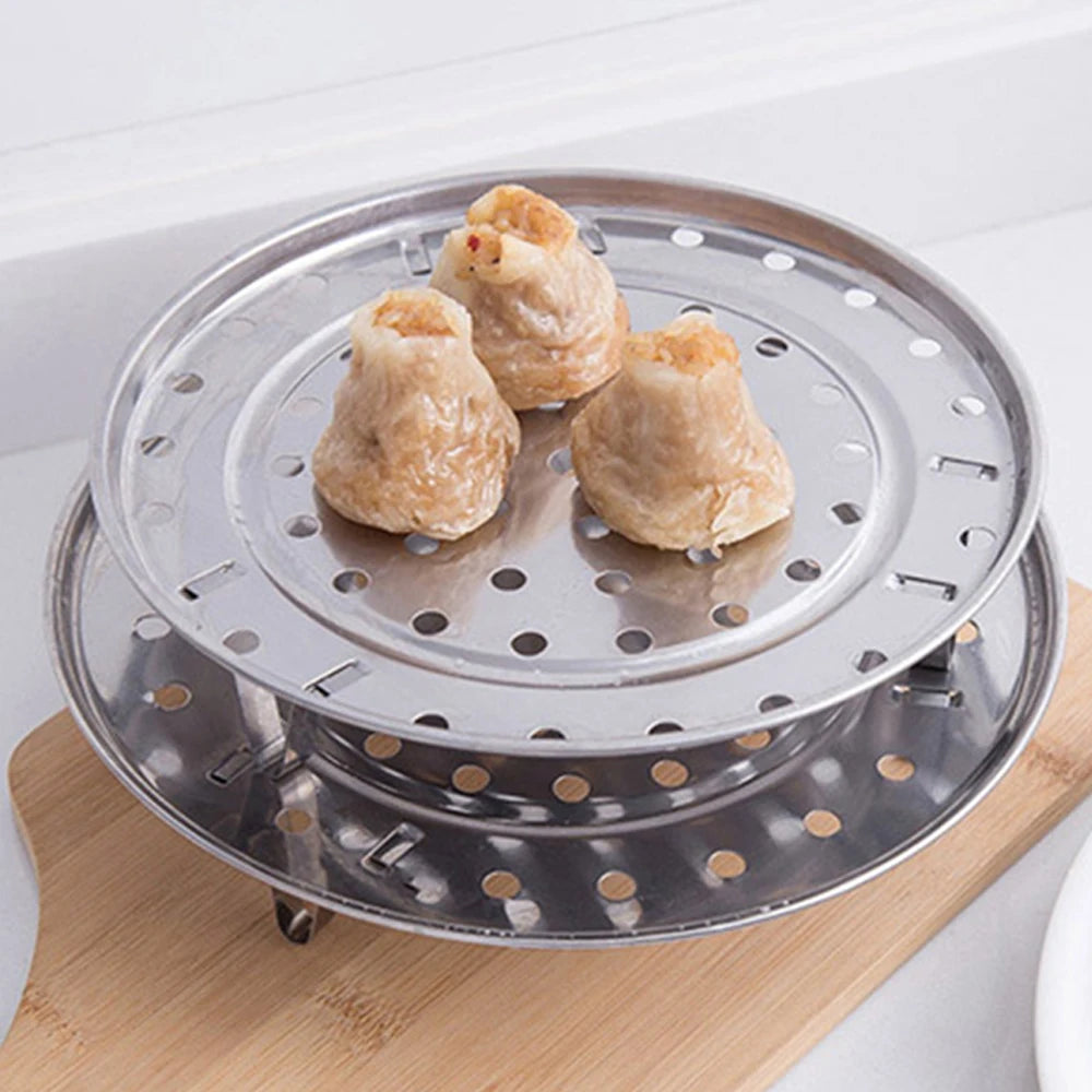Eco-Friendly Stainless Steel Steaming Rack – Multi-Purpose Kitchen Tool