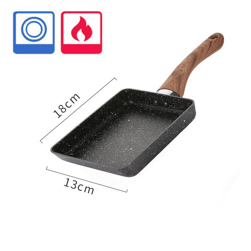 Eco-Friendly Non-Stick Aluminum Omelet & Pancake Pan – 1–2L