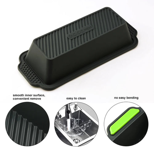 11 Inch Rectangular Silicone Cake Mold – DIY Baking Tool