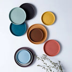 Nordic Style Ceramic Flower Pot Tray