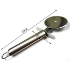 Stainless Steel Pizza Cutter Wheel – Durable Pizza & Dough Knife
