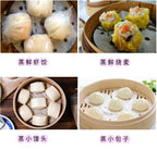 Eco-Friendly Silicone & Parchment Steamer Paper – Non-Stick Round
