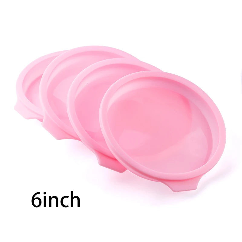 Eco-Friendly Silicone Round Cake Mold – Heat Resistant & Durable