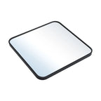 Modern Square Wall Mirror with Aluminum Alloy Frame Bathroom Decoration