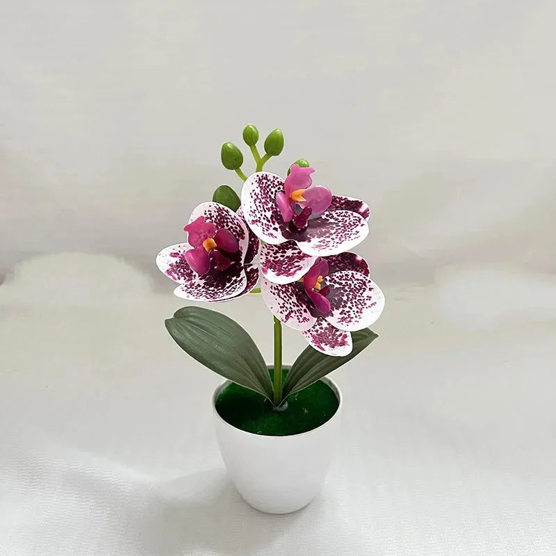 20CM Artificial Rattan Bonsai Plant – Desktop Home Decor