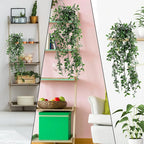 Artificial Ivy Plant with Plastic Leaf Pots – 65cm
