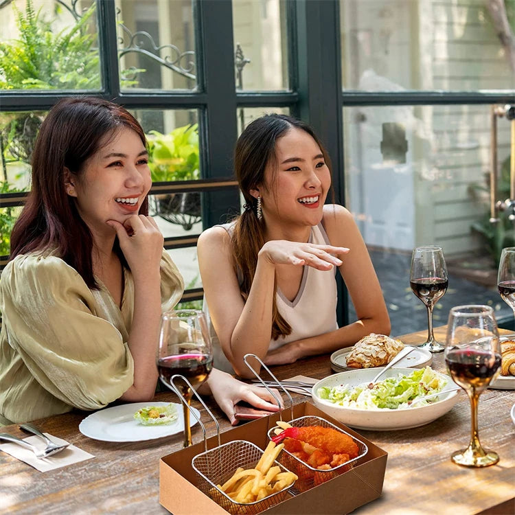 Eco-Friendly Stainless Steel French Fry Basket – Safe & Durable
