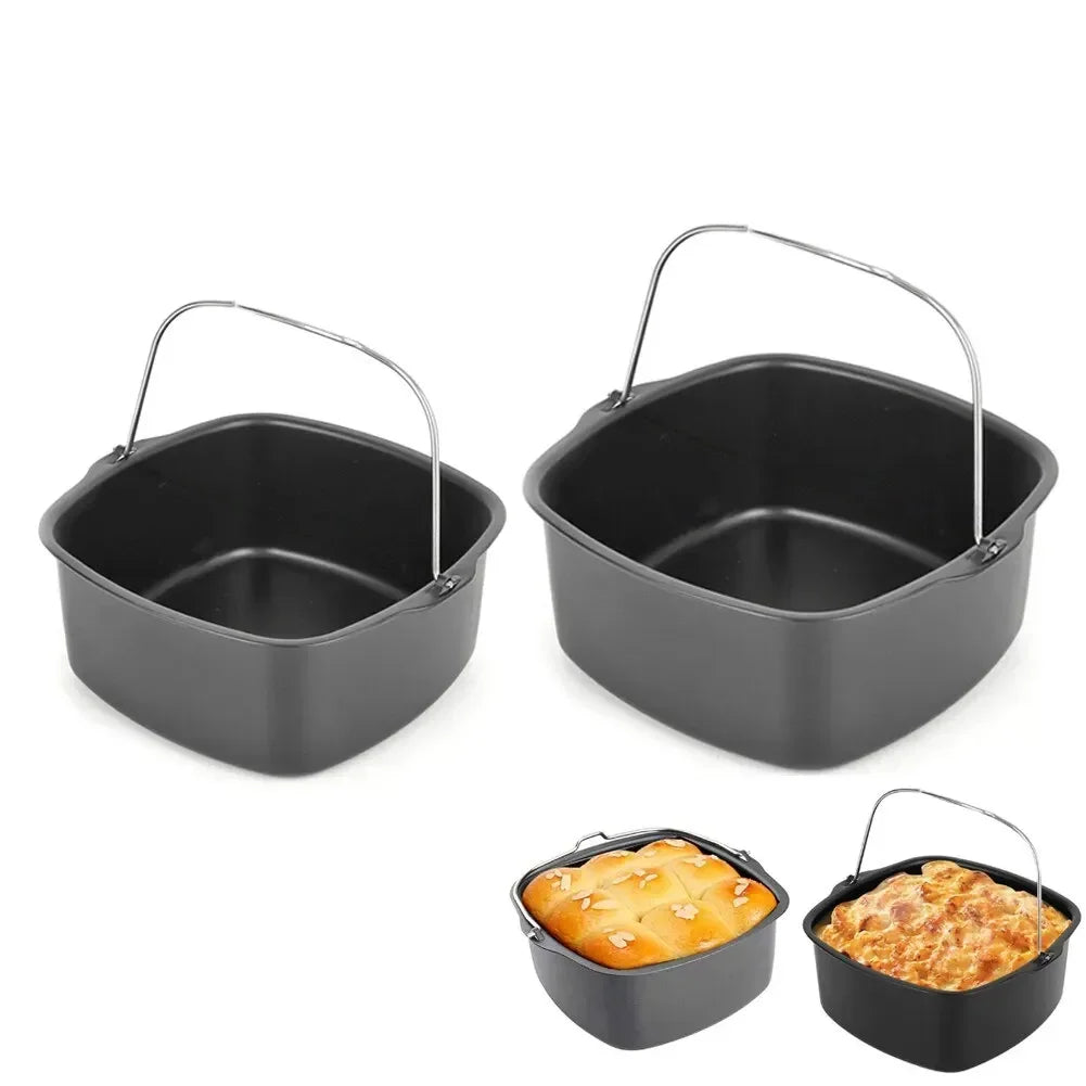 Galavilly Non-Stick Carbon Steel Cake Baking Tray – 7"/8"