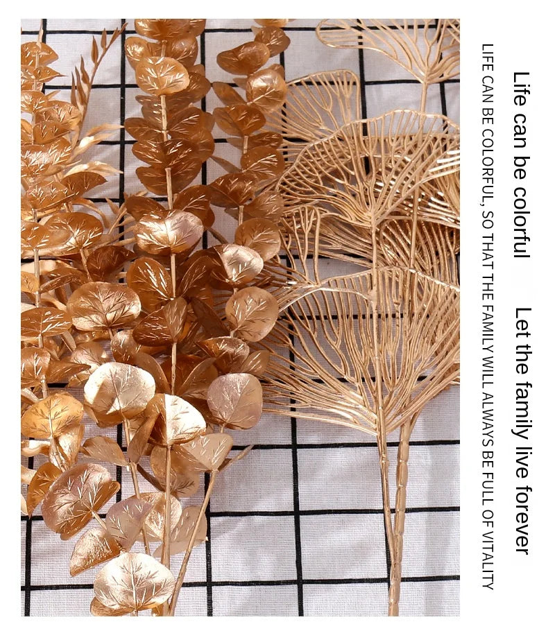 Artificial Silk Eucalyptus Rose for Indoor Wedding & Home Decoration