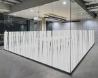 3D Matte Privacy Window Film Frosted Static Cling Glass Cover