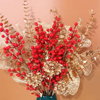 Artificial Silk Eucalyptus Rose for Indoor Wedding & Home Decoration