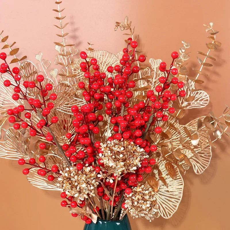 Artificial Silk Eucalyptus Rose for Indoor Wedding & Home Decoration