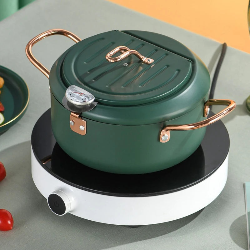 Eco-Friendly 24cm Aluminum Alloy Frying Pan – Non-Coating & Durable