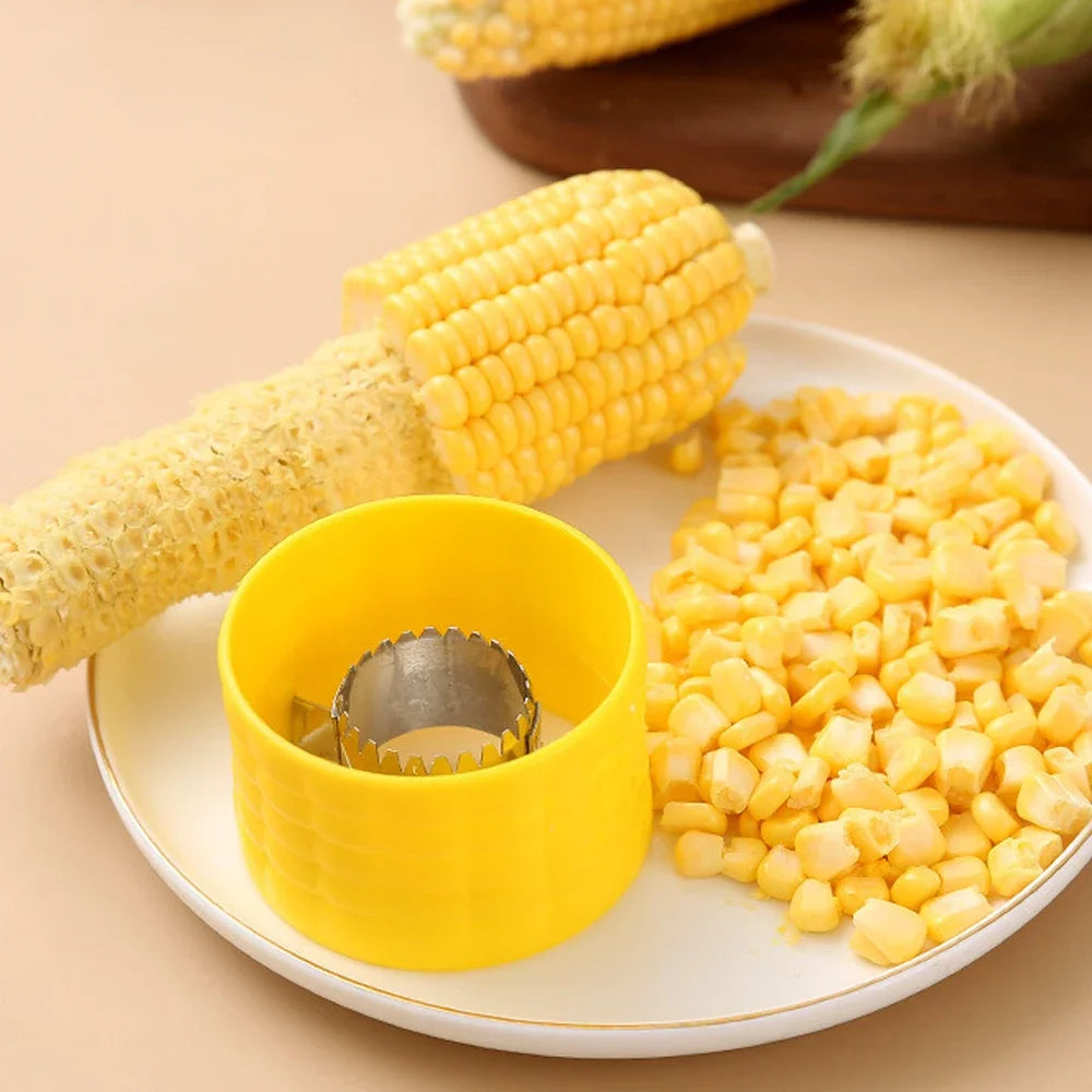 Corn Stripper Peeler – Stainless Steel Cob Cutter & Kernel Remover