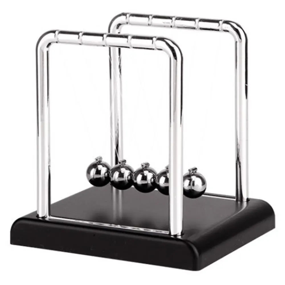 Newton Cradle Balance Steel Balls Physics Pendulum Desk Toy Stress Relief