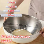 PE Vacuum-Sealed Bowl Covers – Food Freshness & Multi-Purpose Use