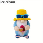 Summer Ocean Gnome Decorative Fabric Ornament for Home & Party Decor