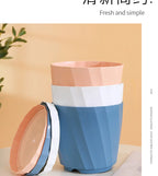 Round Thickened Plastic Flower Pot Set