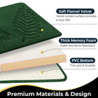 Fashion Soft Microfiber Bath Rug – Non-Slip Quick Dry Absorbent Bathroom Mat