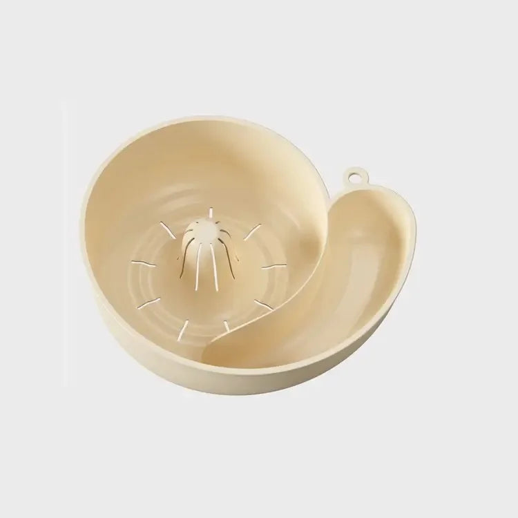 2-in-1 Snail-Shaped Fruit Washing & Juicing Device