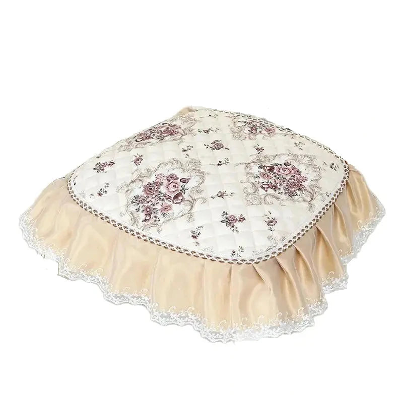 Europe-Style Floral Dining Chair Cushion – Anti-Slip, 43x45cm