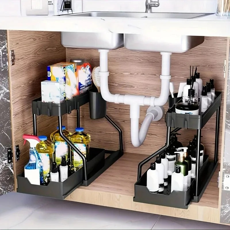 Polyester Drawer Organizer – Multi-Purpose Storage with Drawers