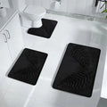 Fashion Soft Microfiber Bath Rug – Non-Slip Quick Dry Absorbent Bathroom Mat