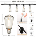 ST38 Water Drop String Lights 220V IP44 Waterproof Decorative
