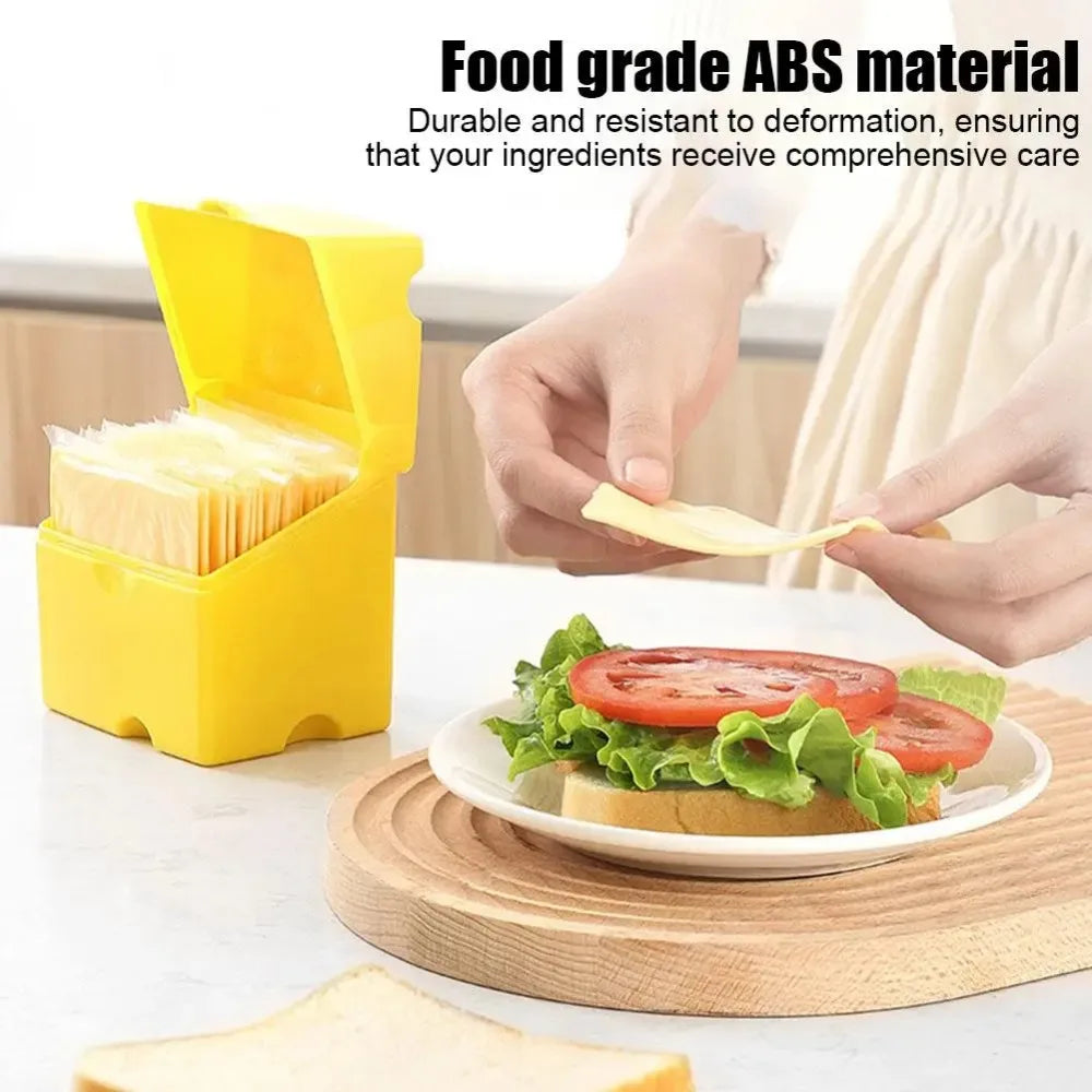 Modern Cheese Crisper – Reusable Refrigerator Food Storage Box