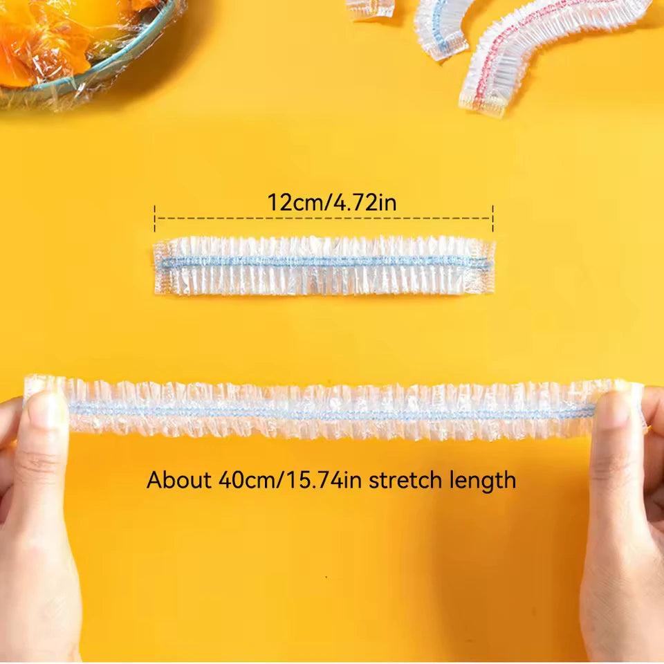 Plastic Food Cover Bags – BPA-Free Fresh-Keeping Wrap (Reusable & Disposable)