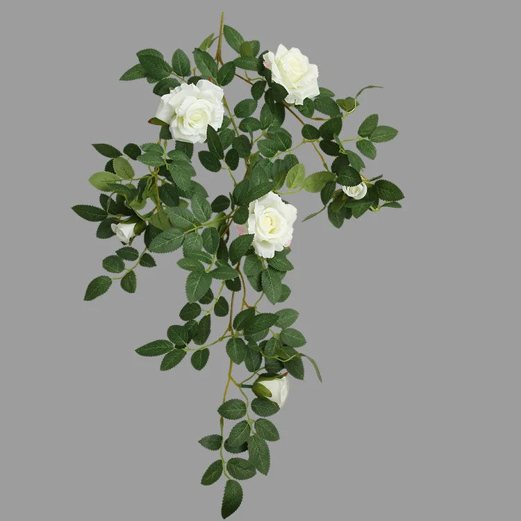 66cm Artificial Silk Rose Vine Indoor Wedding & Party Decor