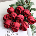 Artificial Silk Rose Flower Indoor Bridal Shower & Event Decoration
