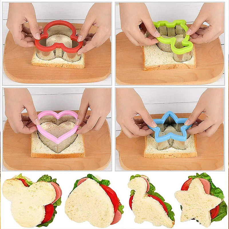 Stainless Steel Sandwich Cutter – Eco-Friendly & Durable Baking Tool