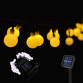 Solar LED Ball String Lights 5M IP65 Waterproof Holiday Decor