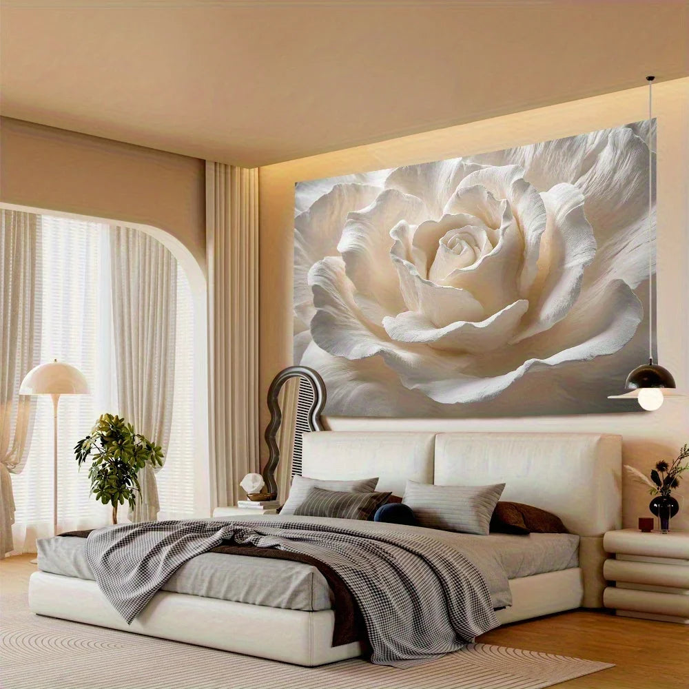 Modern 3D Portrait Rectangle Rug – Handmade Decorative Carpet