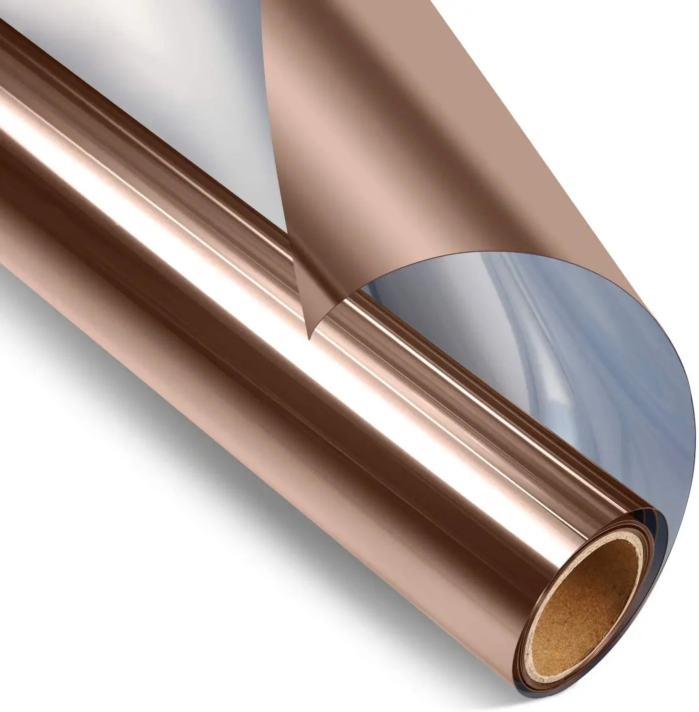 Silver One Way Mirror Window Film Heat Insulation Glass Tint