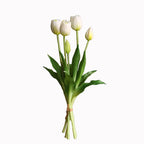 40cm Five-Headed Artificial Tulip Bouquet – Nordic Style