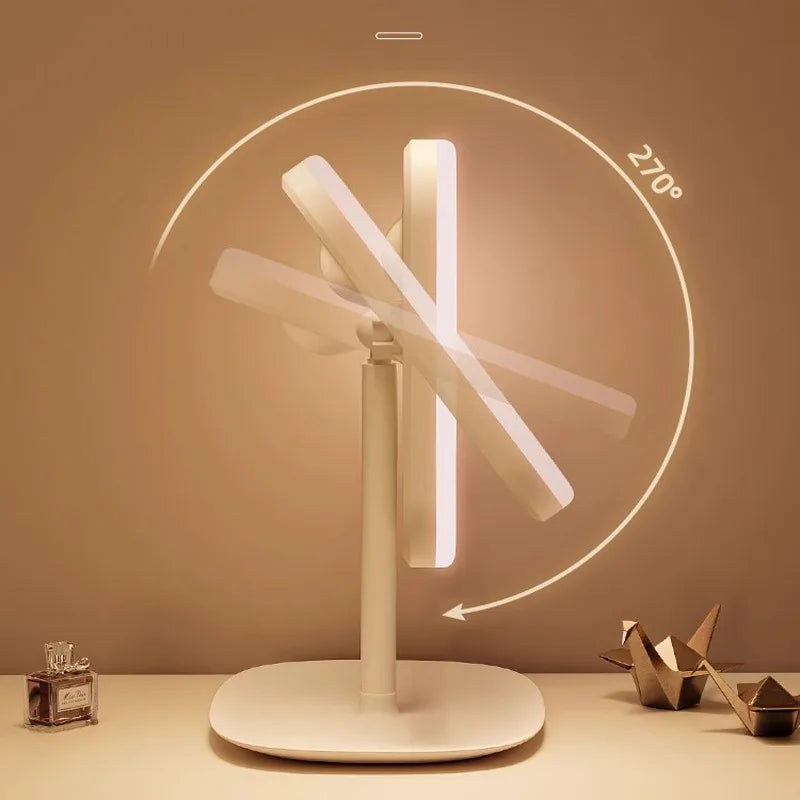 Niche Modern LED Makeup Mirror with Touch Control and Three Light Colors