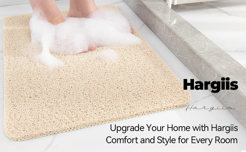 50x80cm Non-Slip Shower Mat – Drainable & Washable Bath Mat