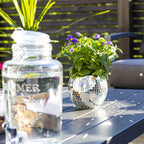 Disco Ball Self-Watering Hanging Planter Pot