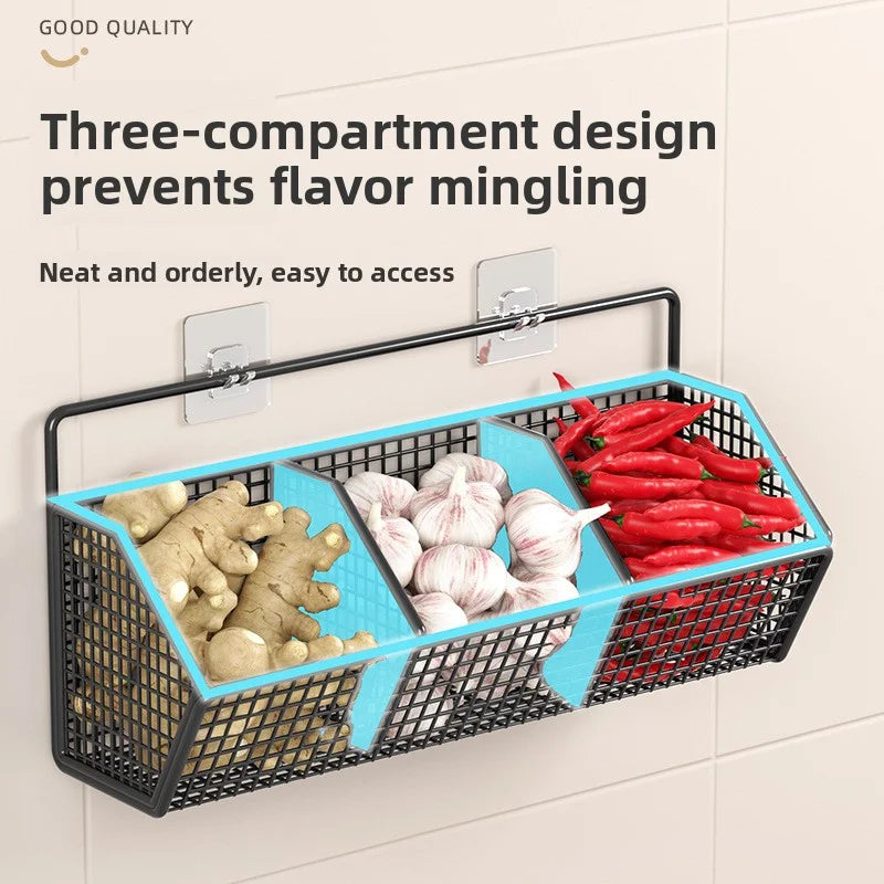 Modern Style Stainless Steel Kitchen Organizer / Storage Accessory