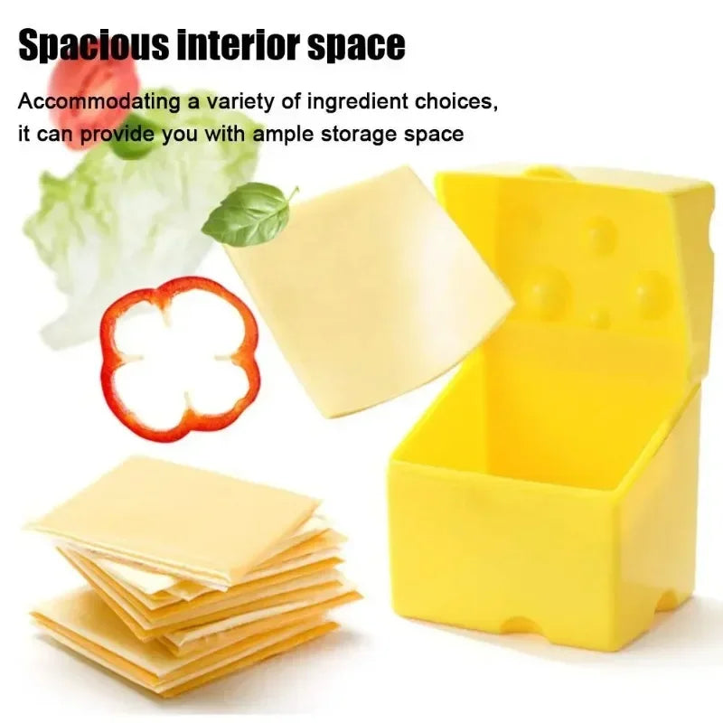 Modern Cheese Crisper – Reusable Refrigerator Food Storage Box