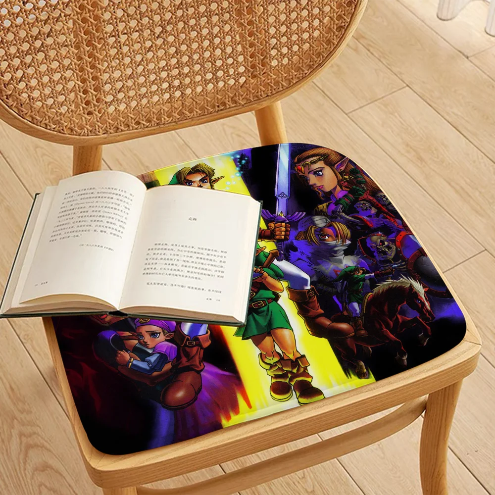 Anime Printed Seat Cushion Soft Flannel Sponge for Home & Office