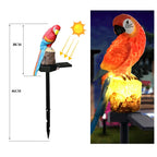 Solar LED Lawn Light 5m IP55 Waterproof Warm White Outdoor Decor