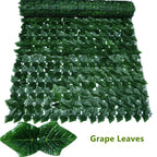 Amuixui Artificial Leaf Fence Panel Outdoor Privacy & Decorative Decor