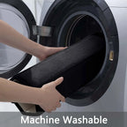 Memory Sponge Stripe Bathroom Mat Non-Slip Absorbent Machine Washable Floor Rug